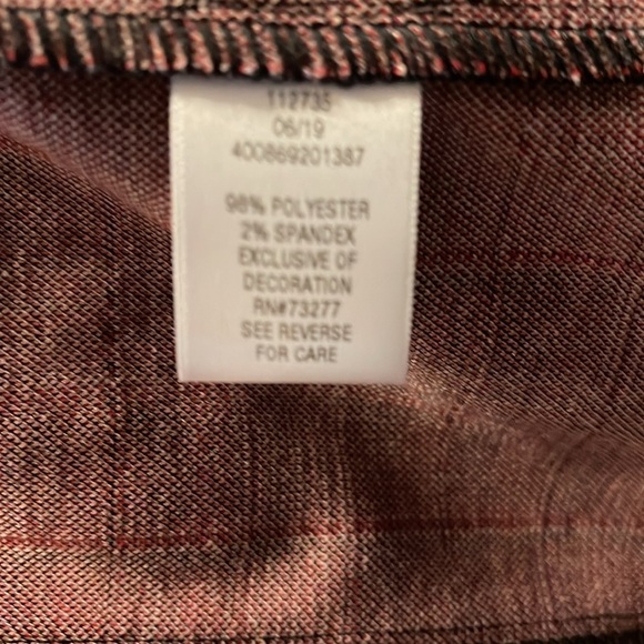 🌹NWT/CANDIE’S PLAID BLAZER - Picture 7 of 7